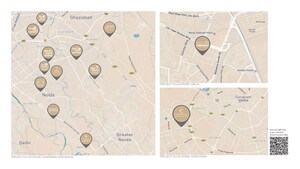 4 BHK Apartment – Map Location View at Cocoa County, Sector 88a - for Sale