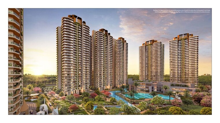 Exterior View, cocoa-county 4 Bedroom 2997 Sq.Ft. Apartment In Sector 88a Gurgaon 10695916