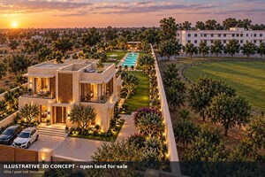  Plot – Exterior View View at Chomu - for Sale