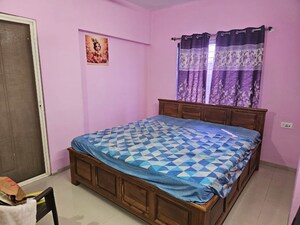 Bedroom in 2 BHK Apartment at Solitaire Paradise, Wakad – for Rent
