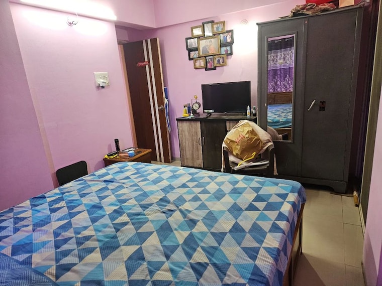 Bedroom, solitaire-paradise 2 Bedroom 998 Sq.Ft. Apartment In Wakad Pune 10695954