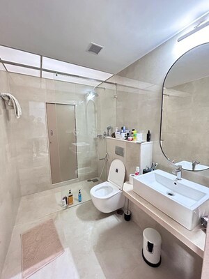 Bathroom in 3 BHK Apartment at Dadar West – for Rent