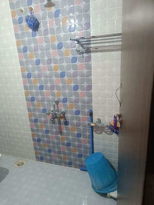 Bathroom in 2 BHK Apartment at Mak Snehangan Residency, Wakad – for Rent