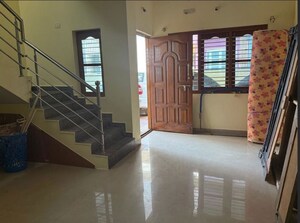 Stairs in 3 BHK Independent House at Banjara Layout – for Rent
