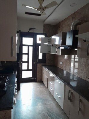 Kitchen in 1 RK Apartment at Sector 7 – for Rent