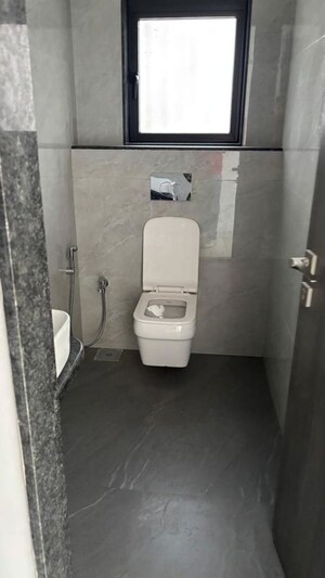Bathroom in 2 BHK Apartment at H Rishabraj Serenity Decks, Goregaon East – for Rent