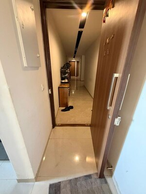 Building Lobby in 2 BHK Apartment at Piramal Vaikunth, Balkum Pada – for Rent