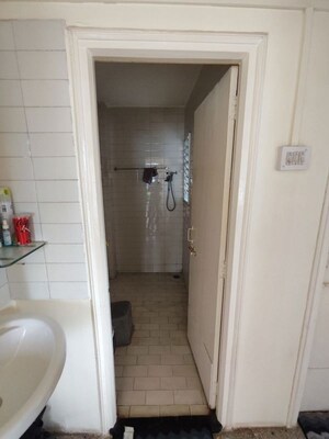 Bathroom in 3 BHK Apartment at Goel Ganga Geet Ganga, Aundh – for Rent