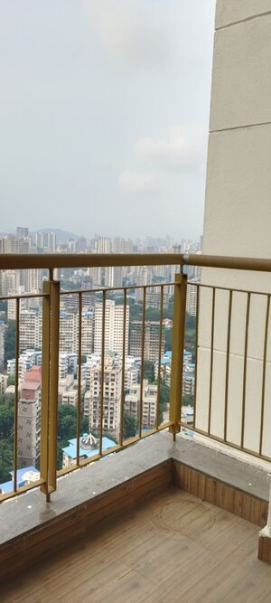 Balcony in 2.5 BHK Apartment at Runwal Greens, Mulund West – for Sale