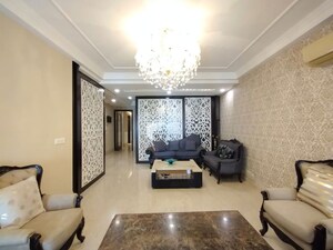 Living Room in 4 BHK Builder Floor at Greater Kailash ii – for Rent