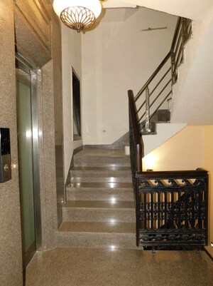 Staircase in 4 BHK Builder Floor at Greater Kailash ii – for Rent