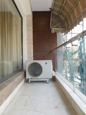 Balcony in 4 BHK Builder Floor at Greater Kailash ii – for Rent