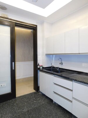 Kitchen in 4 BHK Builder Floor at Greater Kailash ii – for Rent