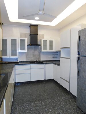 Kitchen in 4 BHK Builder Floor at Greater Kailash ii – for Rent