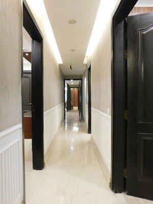 Building Lobby in 4 BHK Builder Floor at Greater Kailash ii – for Rent