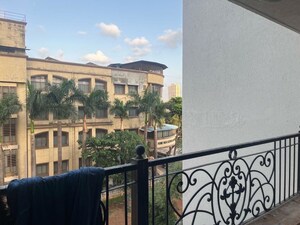 Balcony in 3 BHK Apartment at Byculla – for Rent