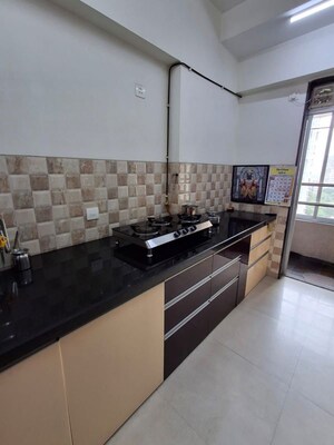 Kitchen in 2 BHK Apartment at Chandak 34 Park Estate D Wing, Goregaon West – for Rent