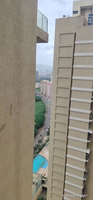 Balcony in 2 BHK Apartment at Aurum Q Residences, Ghansoli – for Sale