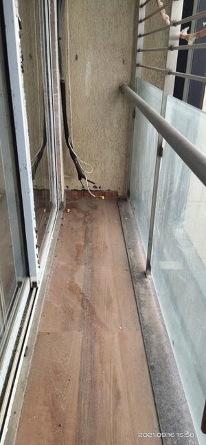 Balcony in 2 BHK Apartment at Aurum Q Residences, Ghansoli – for Sale