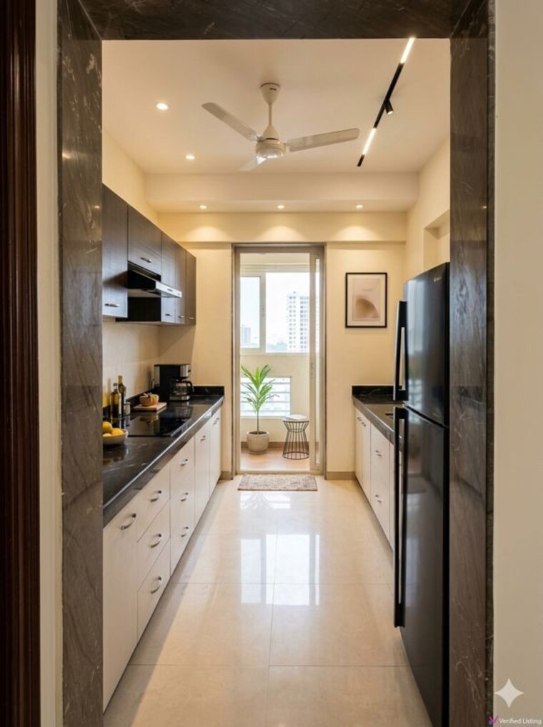 Kitchen, shrishti-synchronicity 3 Bedroom 1340 Sq.Ft. Apartment In Chandivali Mumbai 10696103