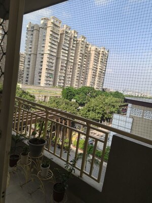 Balcony in 4 BHK Apartment at H R Buildcon Elite Homz, Sector 77 – for Rent