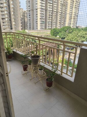 Balcony in 4 BHK Apartment at H R Buildcon Elite Homz, Sector 77 – for Rent