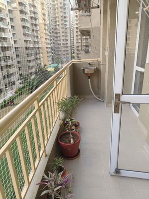 Balcony in 4 BHK Apartment at H R Buildcon Elite Homz, Sector 77 – for Rent