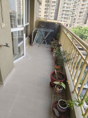 Balcony in 4 BHK Apartment at H R Buildcon Elite Homz, Sector 77 – for Rent