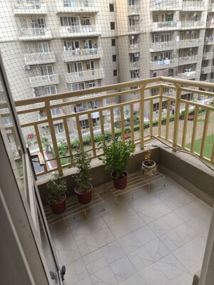 Balcony in 4 BHK Apartment at H R Buildcon Elite Homz, Sector 77 – for Rent