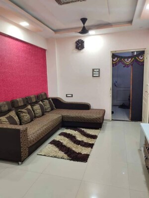 Living Room in 2 BHK Apartment at Squarefeet Royal Meadows, New Panvel – for Sale