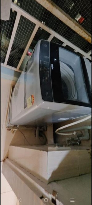 Staircase in 2 BHK Apartment at Godrej Garden City, Jagatpur – for Rent