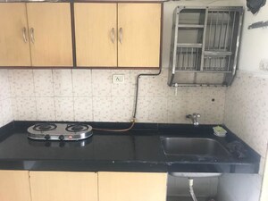 Kitchen in 3 BHK Apartment at Mahaavir Rachana, Cbd Belapur Sector 15 – for Rent