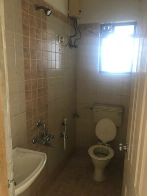 Bathroom in 3 BHK Apartment at Mahaavir Rachana, Cbd Belapur Sector 15 – for Rent