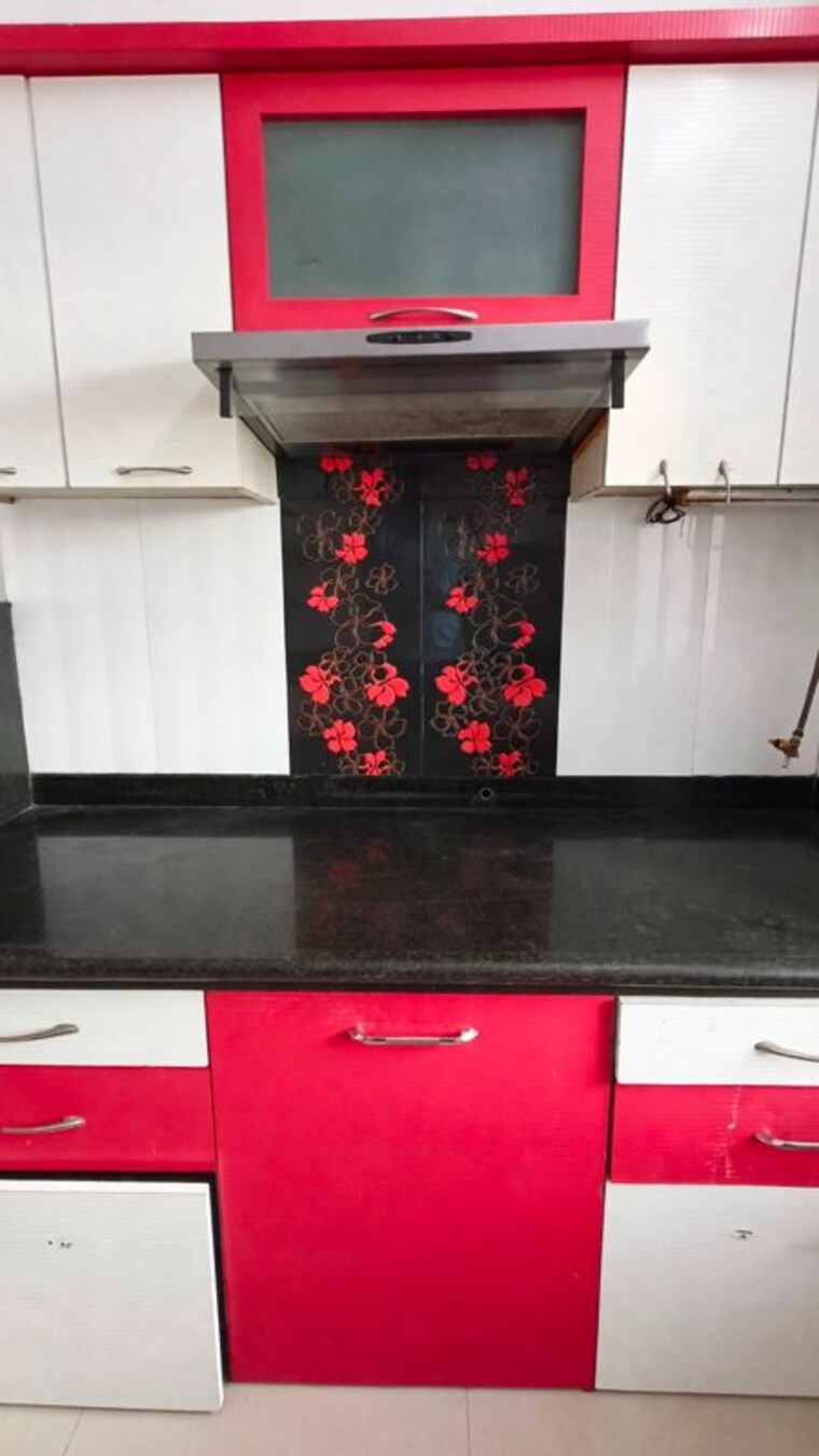 Kitchen, nirmal-lifestyle-turquoise 3 Bedroom 1000 Sq.Ft. Apartment In Mulund West Mumbai 10696181