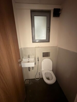 Bathroom in 1 BHK Apartment at Piramal Vaikunth, Balkum Pada – for Rent