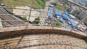 Balcony in 3 BHK Apartment at Harsh Residency, Mira Road – for Rent