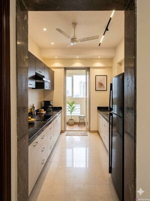 Kitchen in 3 BHK Apartment at Shrishti Synchronicity, Chandivali – for Rent