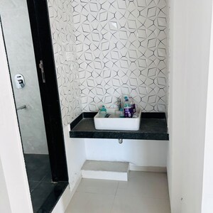 Bathroom in 3 BHK Apartment at Mohan Nagar Co Op Society – for Sale