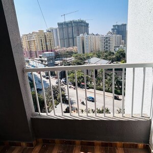 Balcony in 3 BHK Apartment at Mohan Nagar Co Op Society – for Sale