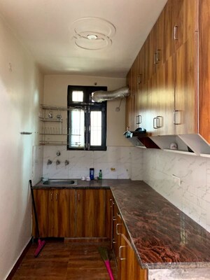 Kitchen in 3 BHK Builder Floor at Balaji Enclaves, Govindpuram – for Sale