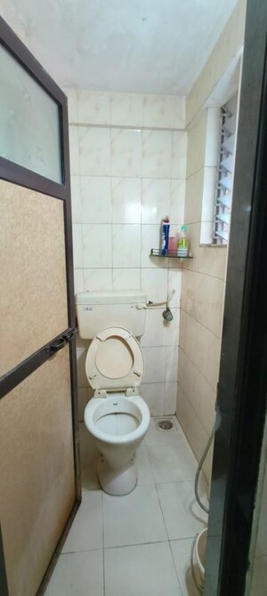 Bathroom in 1 BHK Apartment at Natasha Manor, Borivali West – for Rent