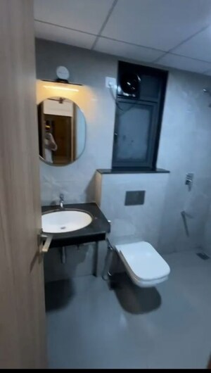 Bathroom in 3 BHK Apartment at Godrej Urban Park, Chandivali – for Rent