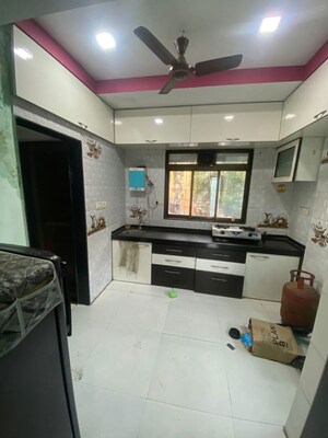 Kitchen in 2 BHK Apartment at Kopar Khairane – for Rent