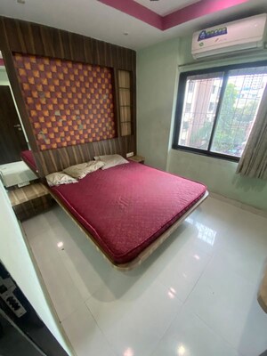 Master Bedroom in 2 BHK Apartment at Kopar Khairane – for Rent