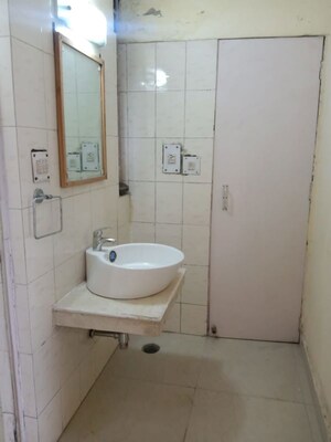 Bathroom in 1 BHK Apartment at Vasant Kunj – for Rent