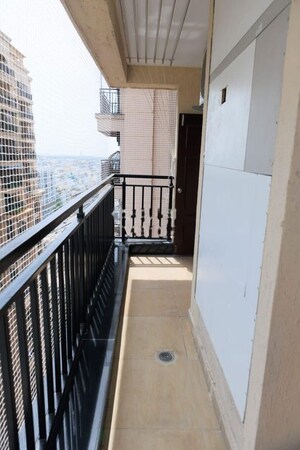 Balcony in 3 BHK Apartment at Aditya Empress Towers, Shaikpet – for Rent