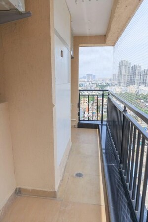Balcony in 3 BHK Apartment at Aditya Empress Towers, Shaikpet – for Rent