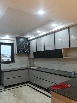 Kitchen in 4 BHK Builder Floor at Ansal Esencia-Mulberry Homes, Sector 67 – for Rent