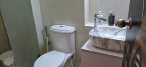 Bathroom in 3 BHK Apartment at New Town Action Area 1 – for Rent