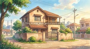  Independent House – Exterior View View at Olpad - for Sale